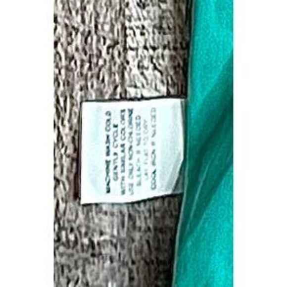 Isaac Mizrahi Green Knit Eyelet Shift Dress XL NWT Designer‎ Summery Casual - Picture 11 of 12